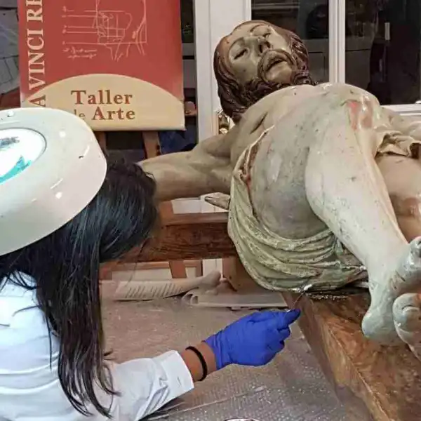 Scientists Shocked After Discovering Secret Note Hidden in an 18th-Century Jesus Statue